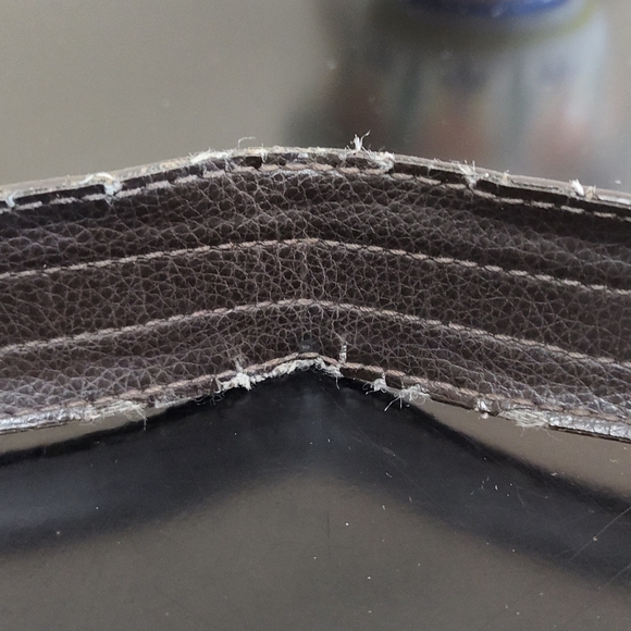 Franco Sarto brown leather shoulder, under arm bag - Picture 9 of 12